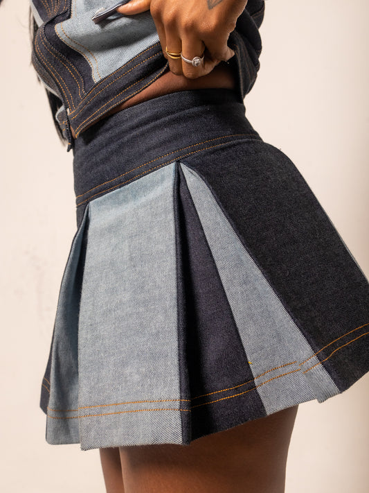 Unison K Denim Skirt